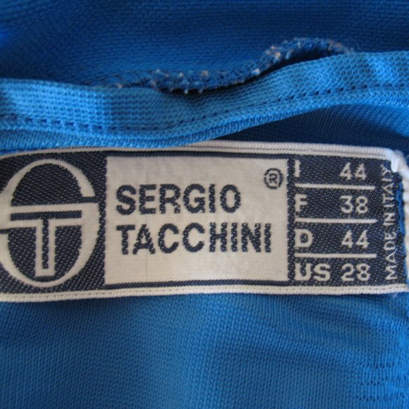 Sergio Tacchini Tennis Shorts XS Vintage Blue - Picture 7 of 7